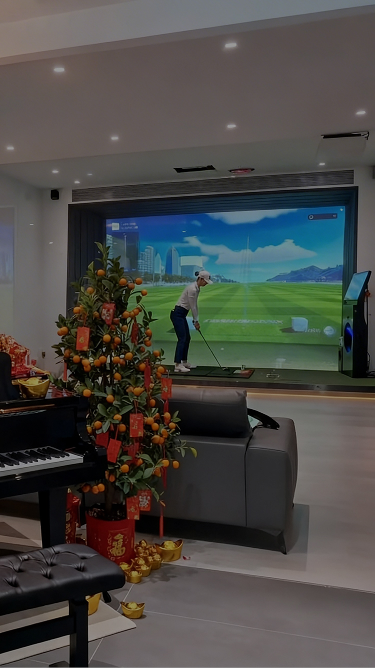 室内高尔夫模拟器